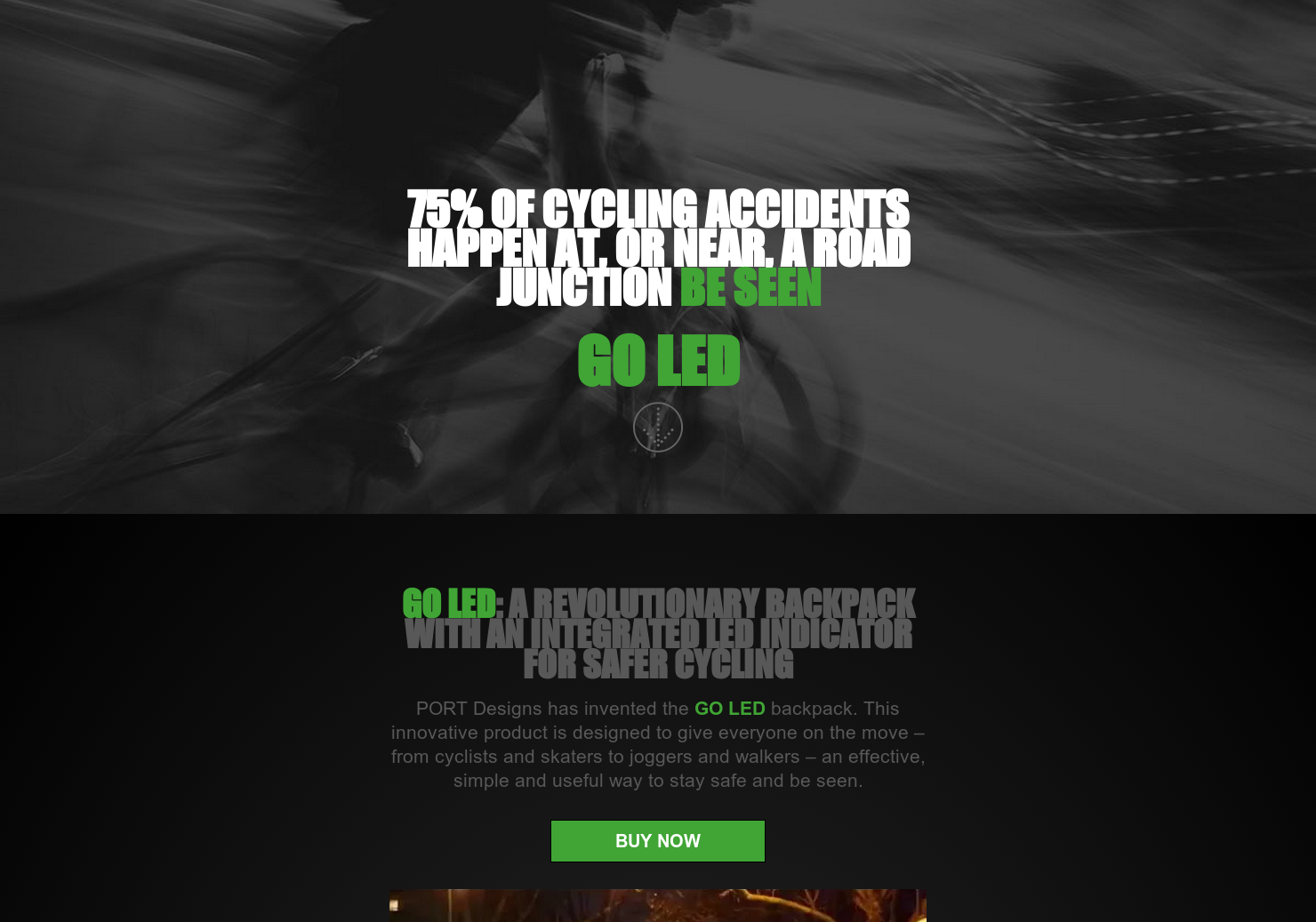 GO LED backpack gallery image