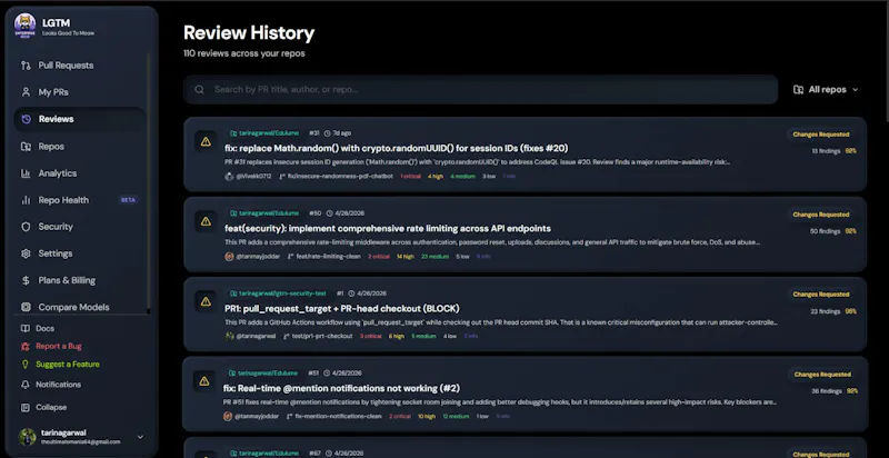 LGTM — Looks Good To Meow screenshot 3