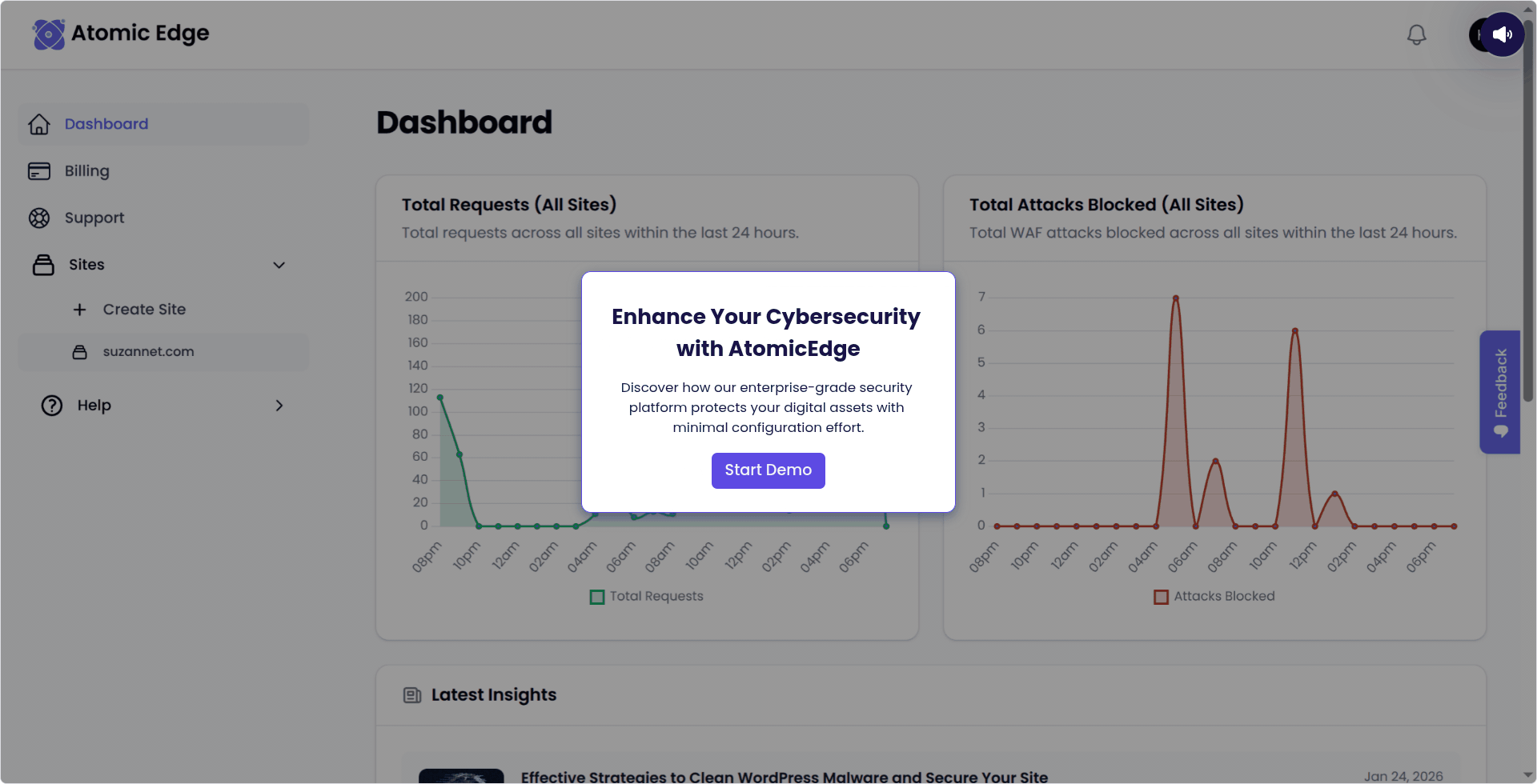 Atomic Edge Security - Screenshot 2 showing product features and functionality