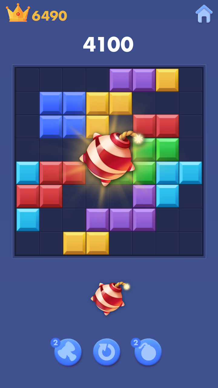Mídia 6 de Block Puzzle - Blast Color! - Jogo de quebra -cabeça relaxante!