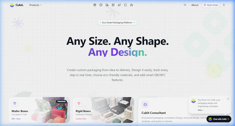 Cubit Packaging screenshot 1