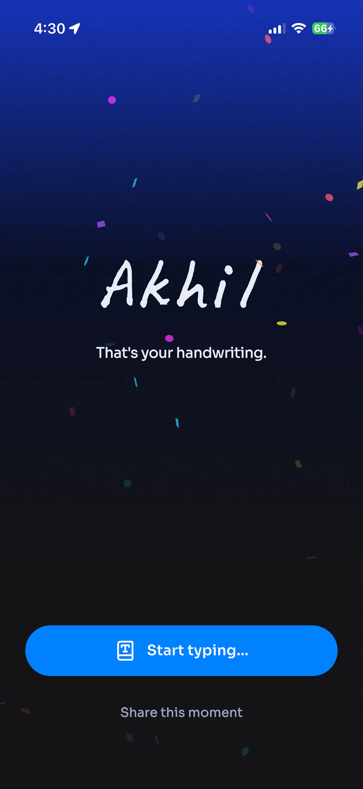 SnapFont: Handwriting Font gallery image