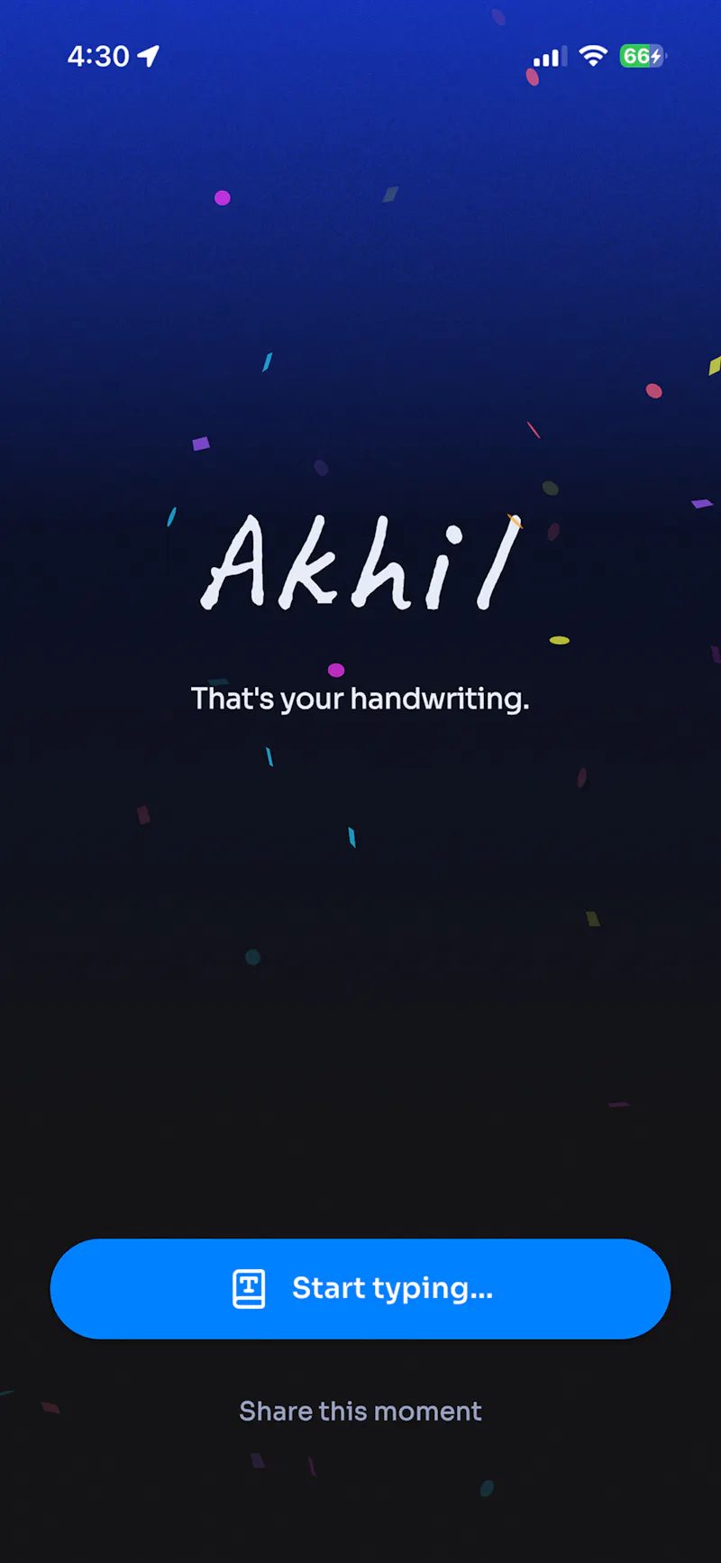 SnapFont: Handwriting Font screenshot 4