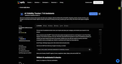 Babel42 AI Visibility Tracker gallery image