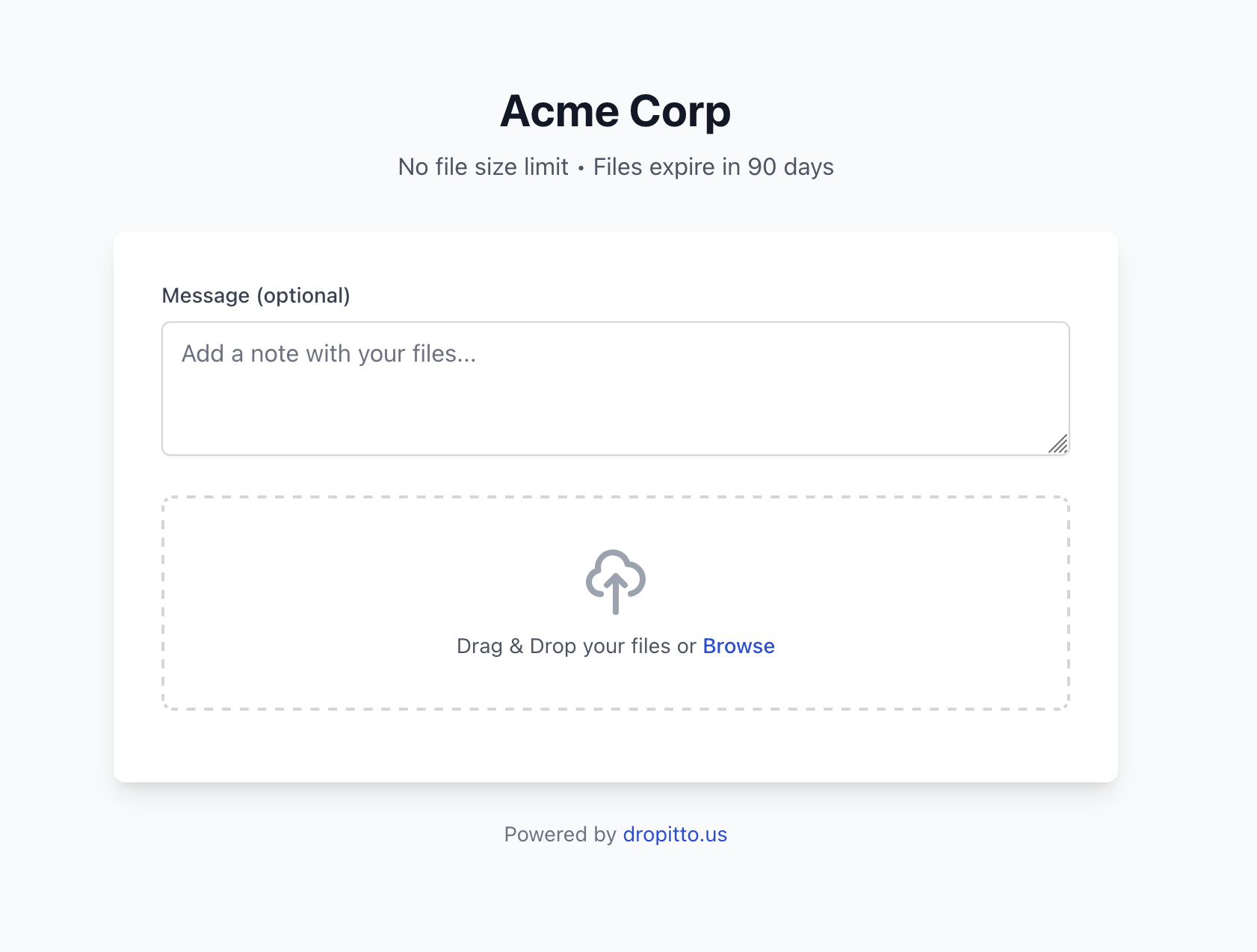 dropittous (dropitto.us) - Screenshot 2 showing product features and functionality