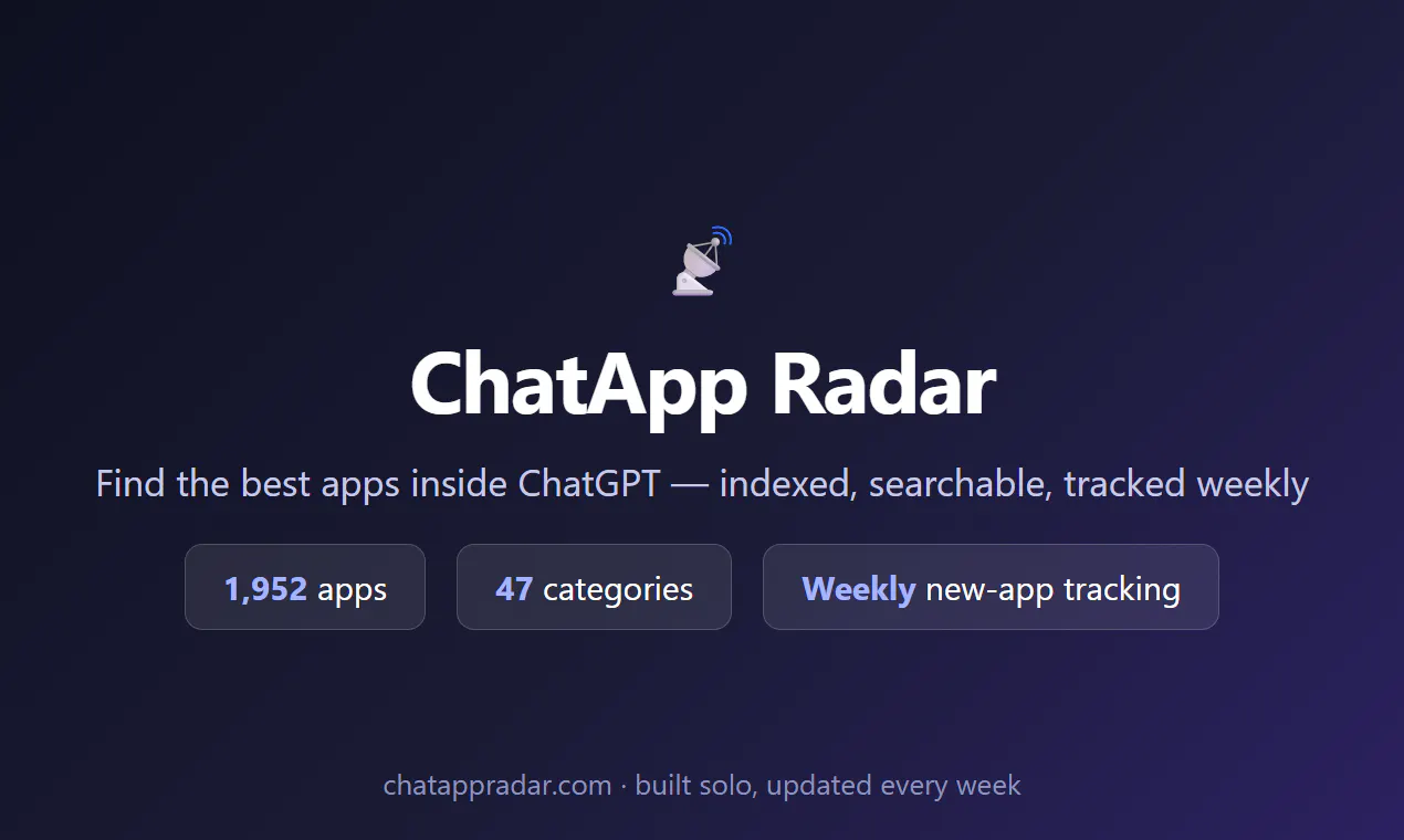 ChatApp Radar gallery image