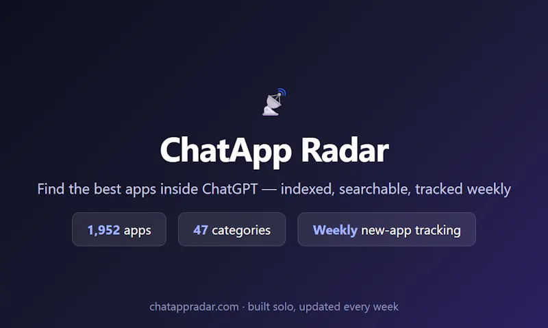 ChatApp Radar screenshot 1