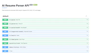 ResumeParser gallery image