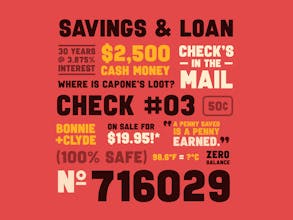 Vault Alarm Font gallery image
