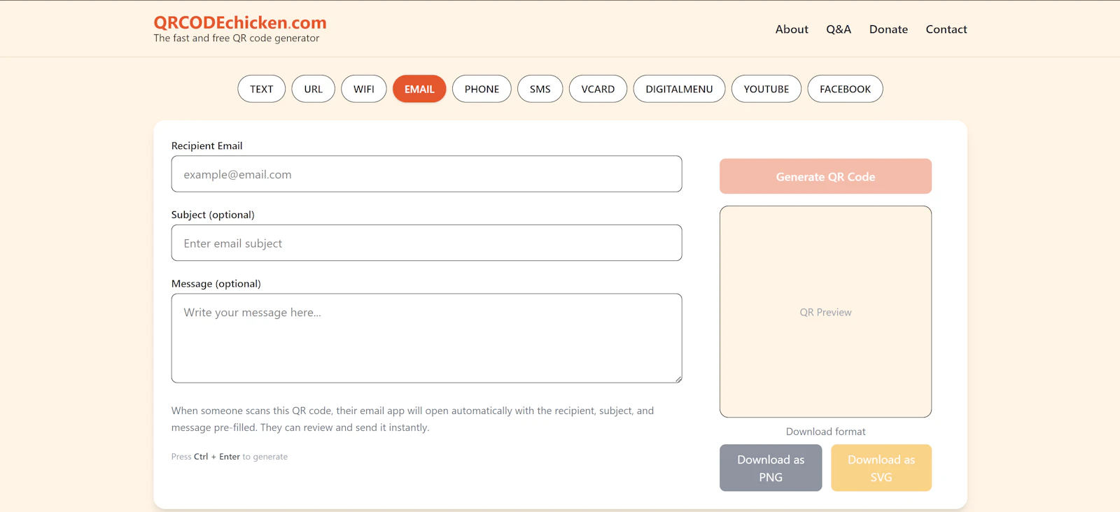 QRCodeChicken screenshot 10
