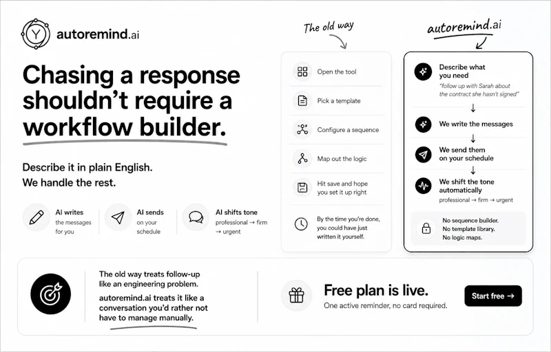 autoremind.ai screenshot 2