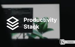 Productivity Stack Notion Template media 1