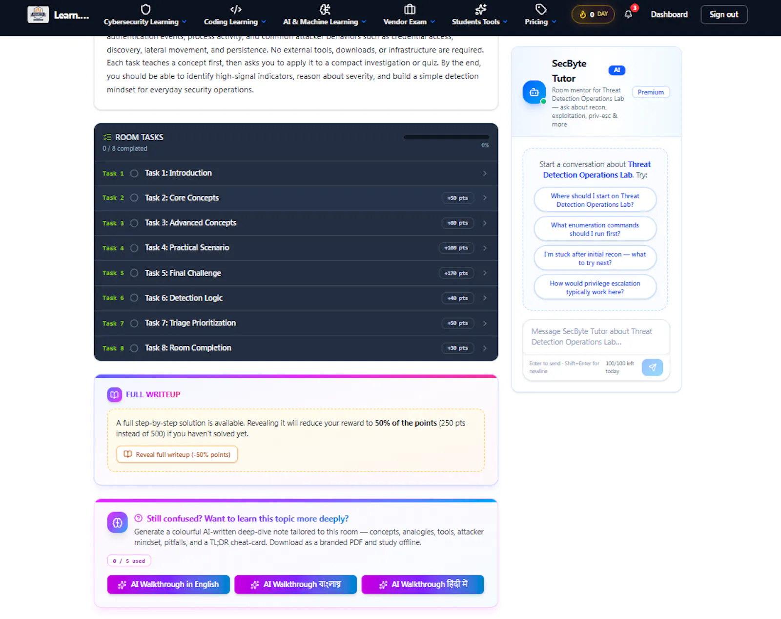 learn Secbyte- Cybersecurity Learning screenshot 4