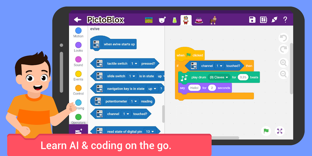 PictoBlox: Coding for kids: Program robots. Make games. Do much more ...