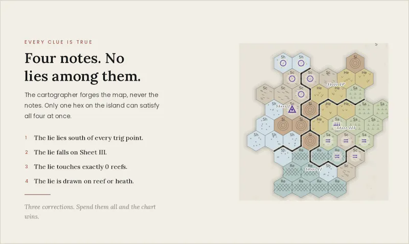 The Cartographer's Lie screenshot 2