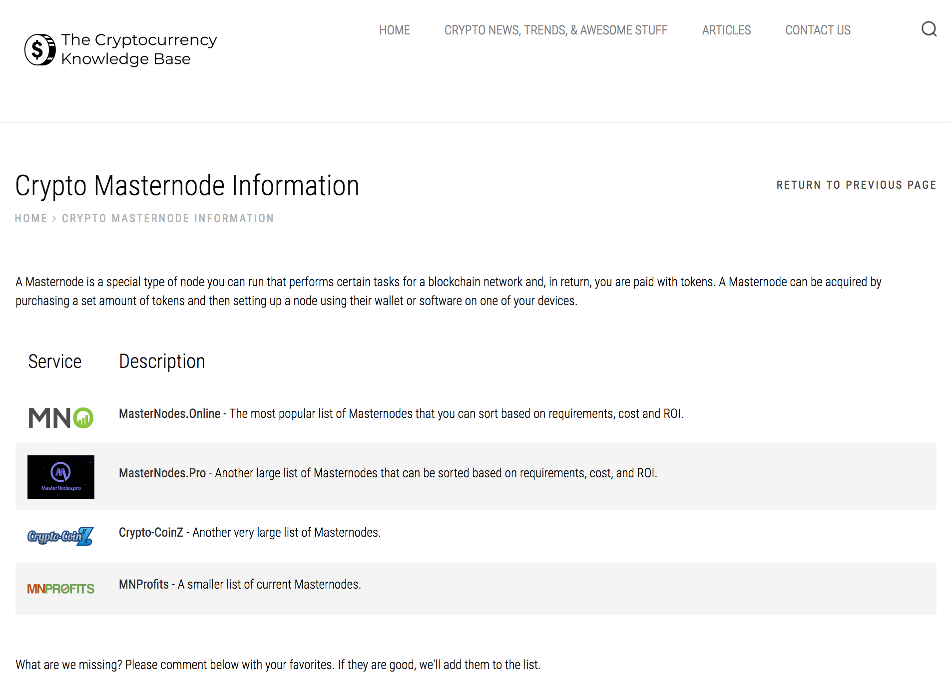 The Cryptocurrency Knowledge Base gallery image