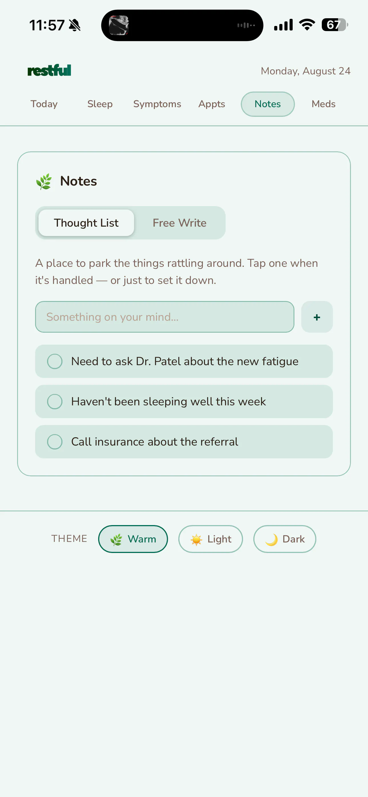 Restful: Chronic Illness Care gallery image