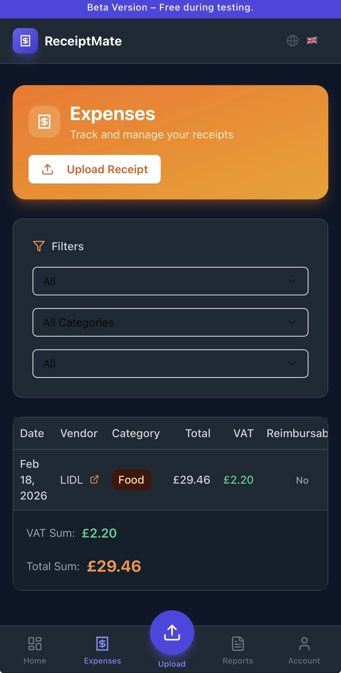 ReceiptMate gallery image