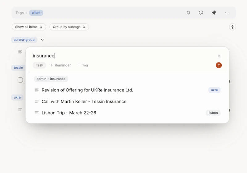 Takt — Private notes and tasks screenshot 3