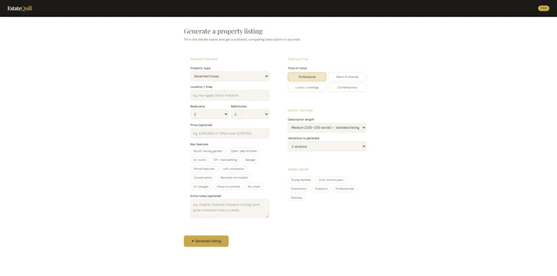 EstateQuill screenshot 3
