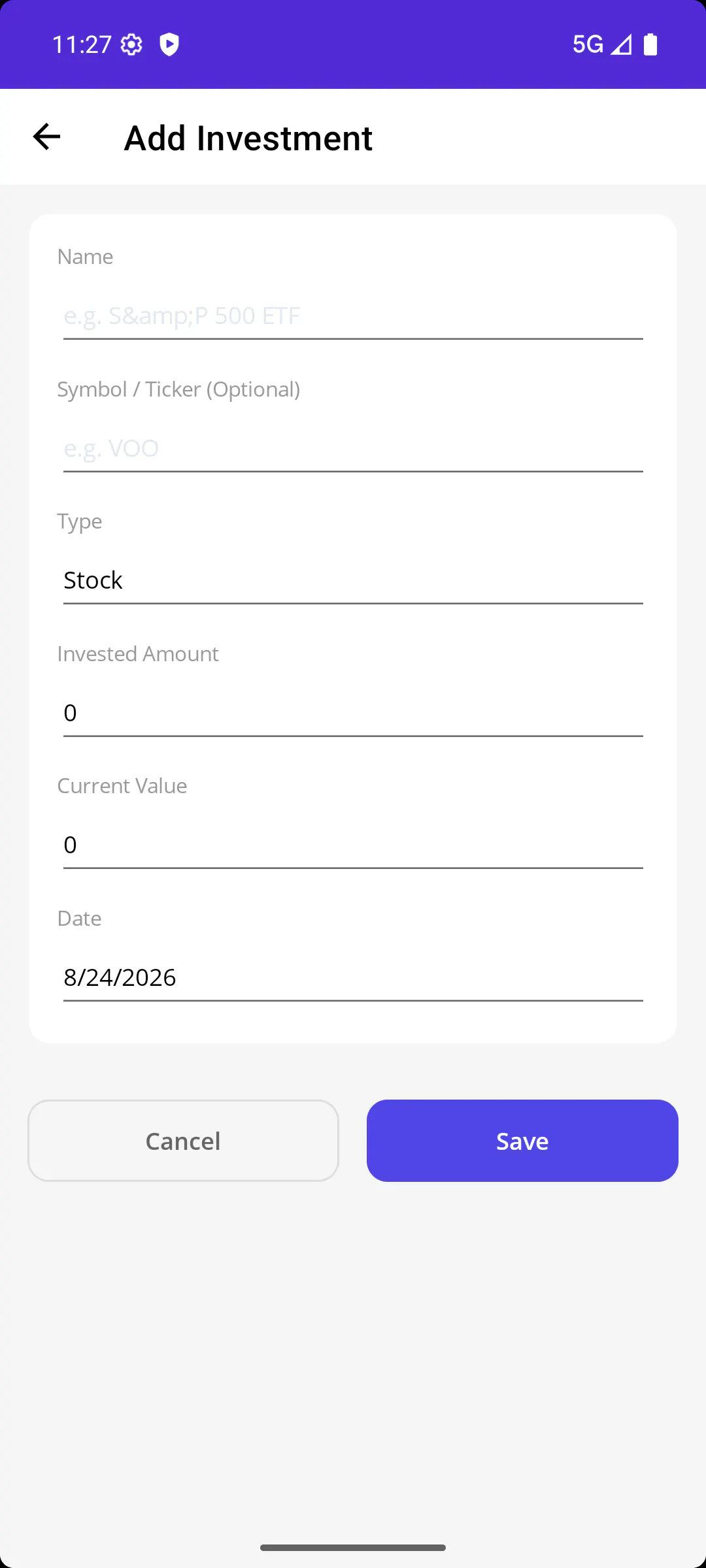 Budget Tracker - Expense & Investment gallery image