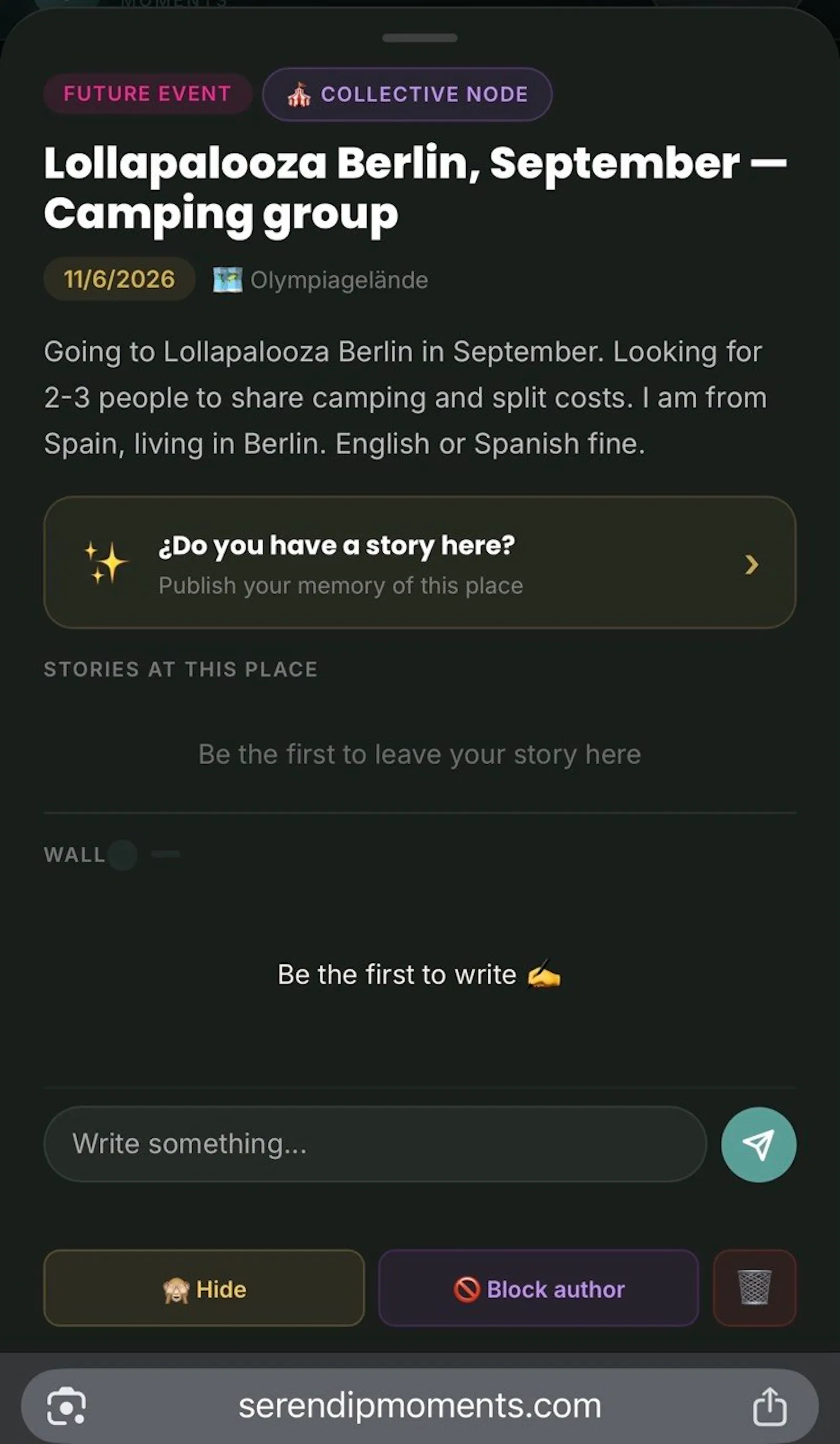 Serendip Moments screenshot 6