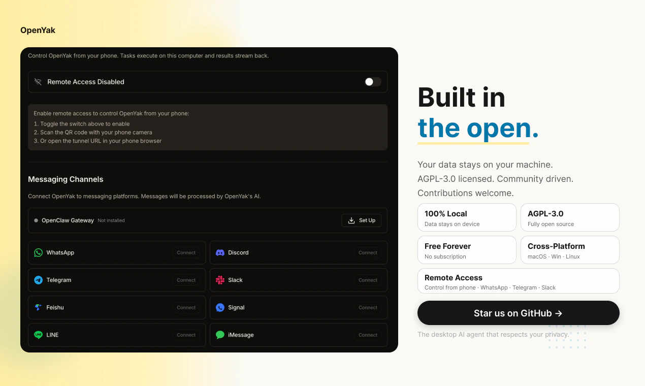 OpenYak screenshot 5