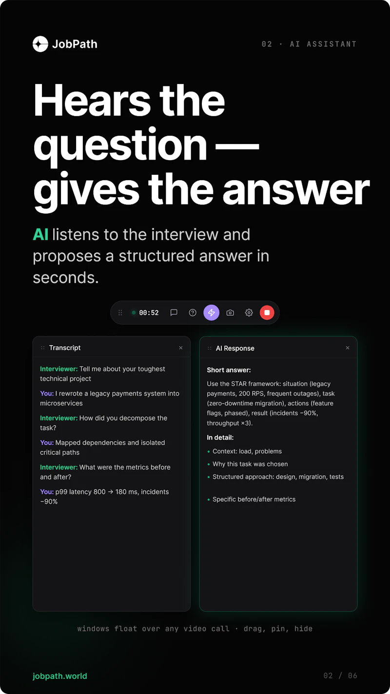 JobPath screenshot 2