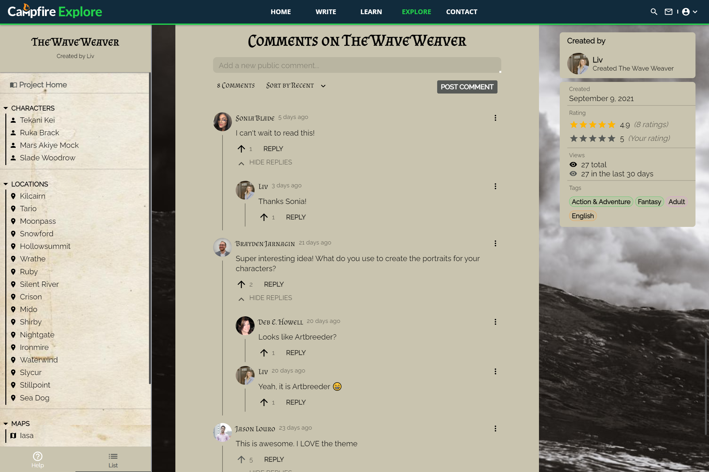 Campfire gallery image