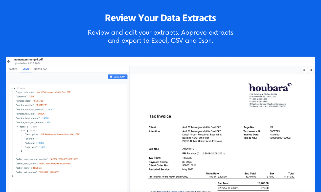 Media DocumentPro - Ekstrak data berstruktur dari dokumen 4