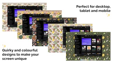 The Quirky Pattern Wallpapers gallery image