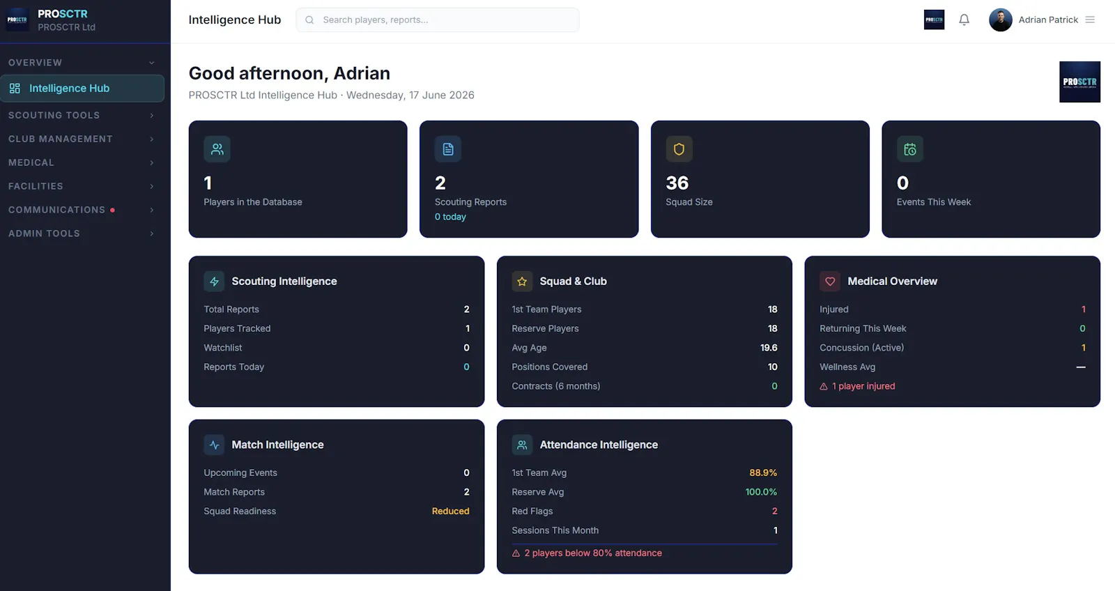 PROSCTR screenshot 2