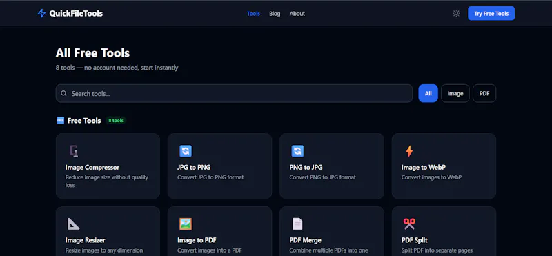 QuickFileTools screenshot 2