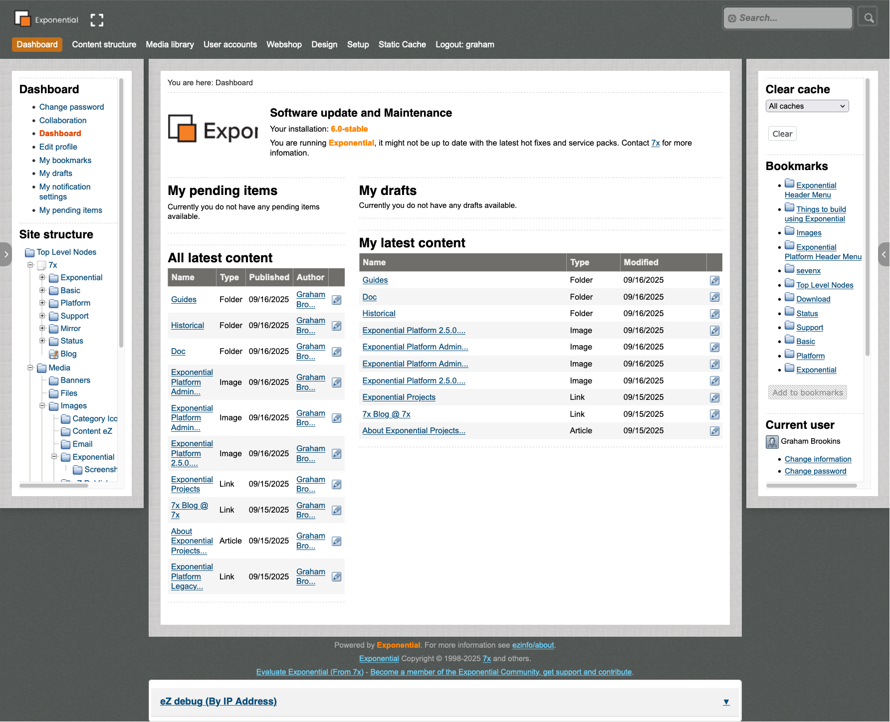 Média Exponentielle - Le moteur d'application de site Web simple, flexible et fiable 5