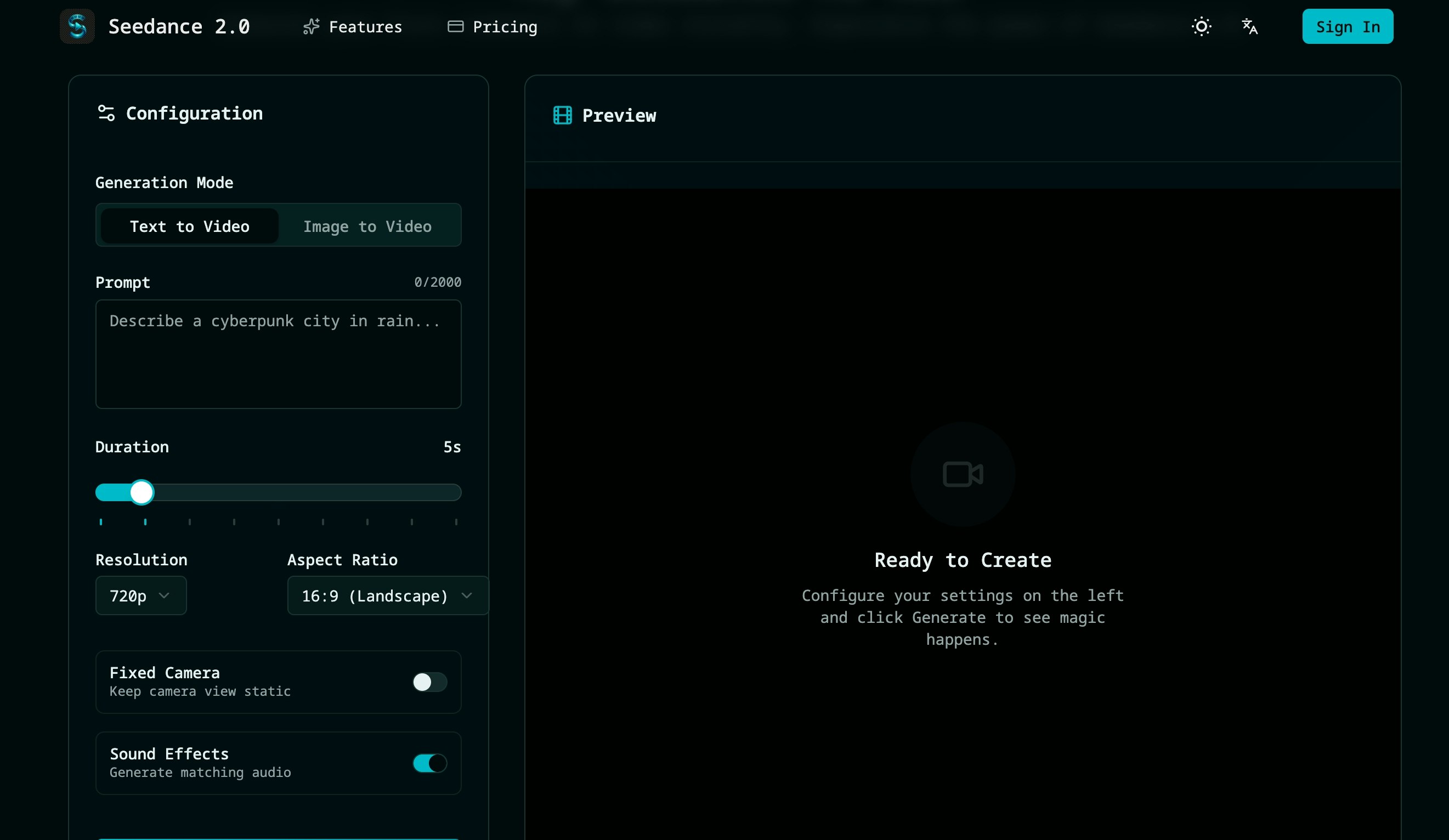 Seedance 2.0 gallery image
