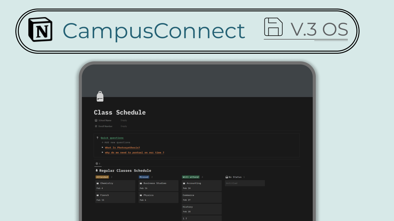 CampusConnect V.3 OS media 3