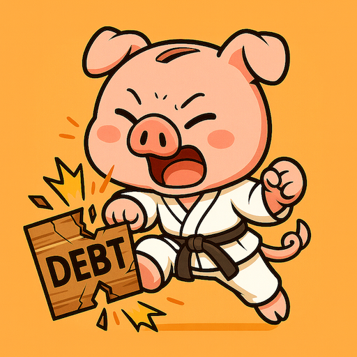 Budget Fury: Turn goals into plans - Product Hunt launch logo and brand identity