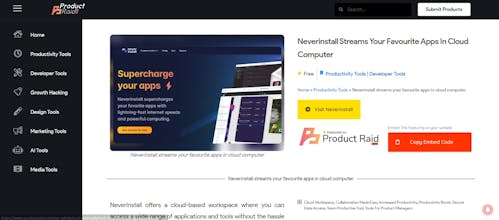 Product Raid | Products, Tools, Websites gallery image