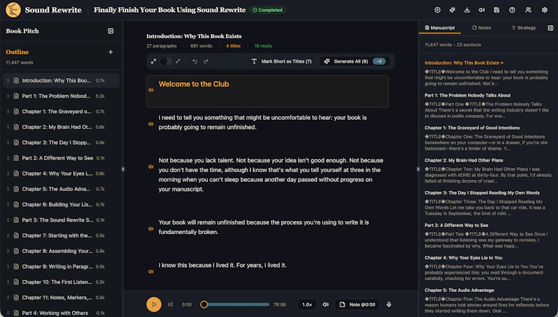 Sound Rewrite screenshot 4
