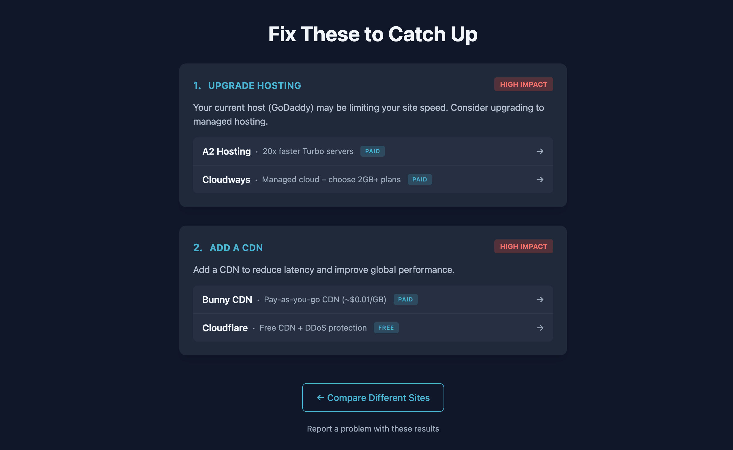 SiteRacer gallery image