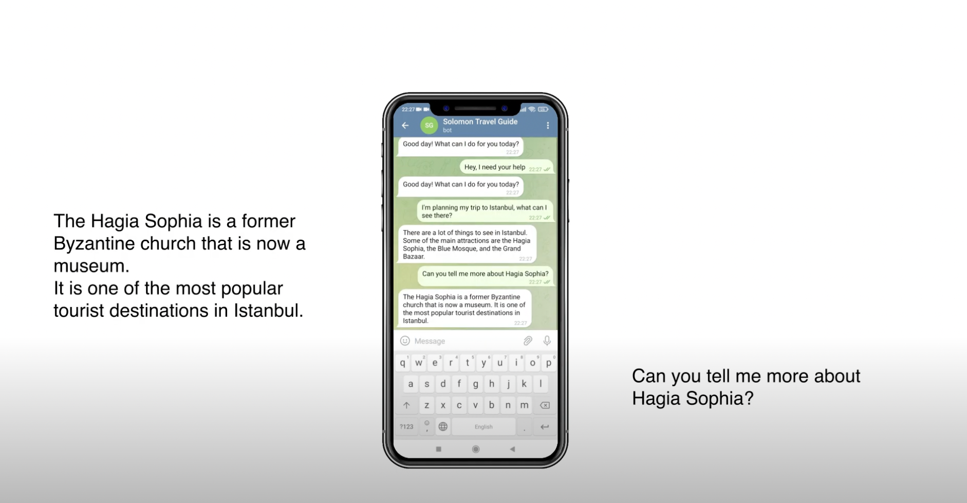 Média Chatppt pour mobile - Chatbot télégramme alimenté GPT3 2