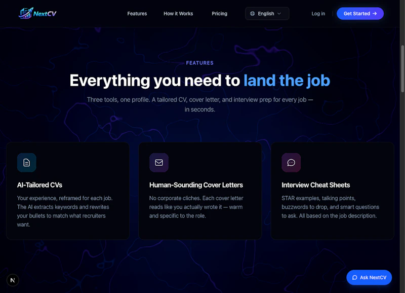 NextCV screenshot 3