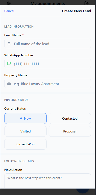 ImóvelFlow - Screenshot 2 showing product features and functionality