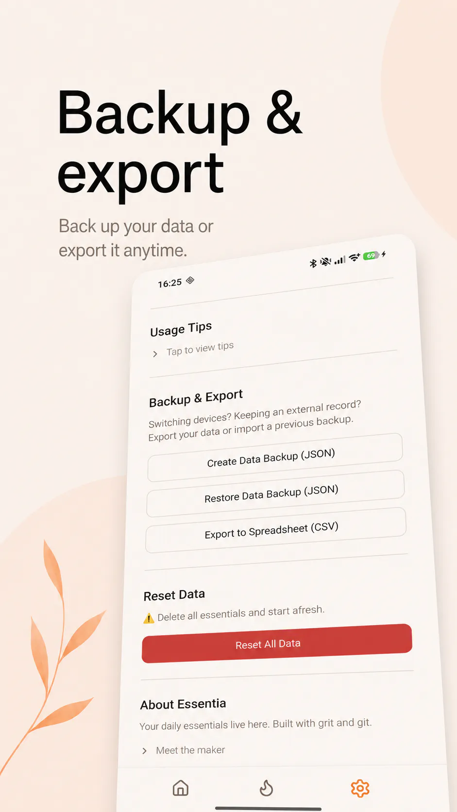 Essentia: Daily Habit Tracker gallery image