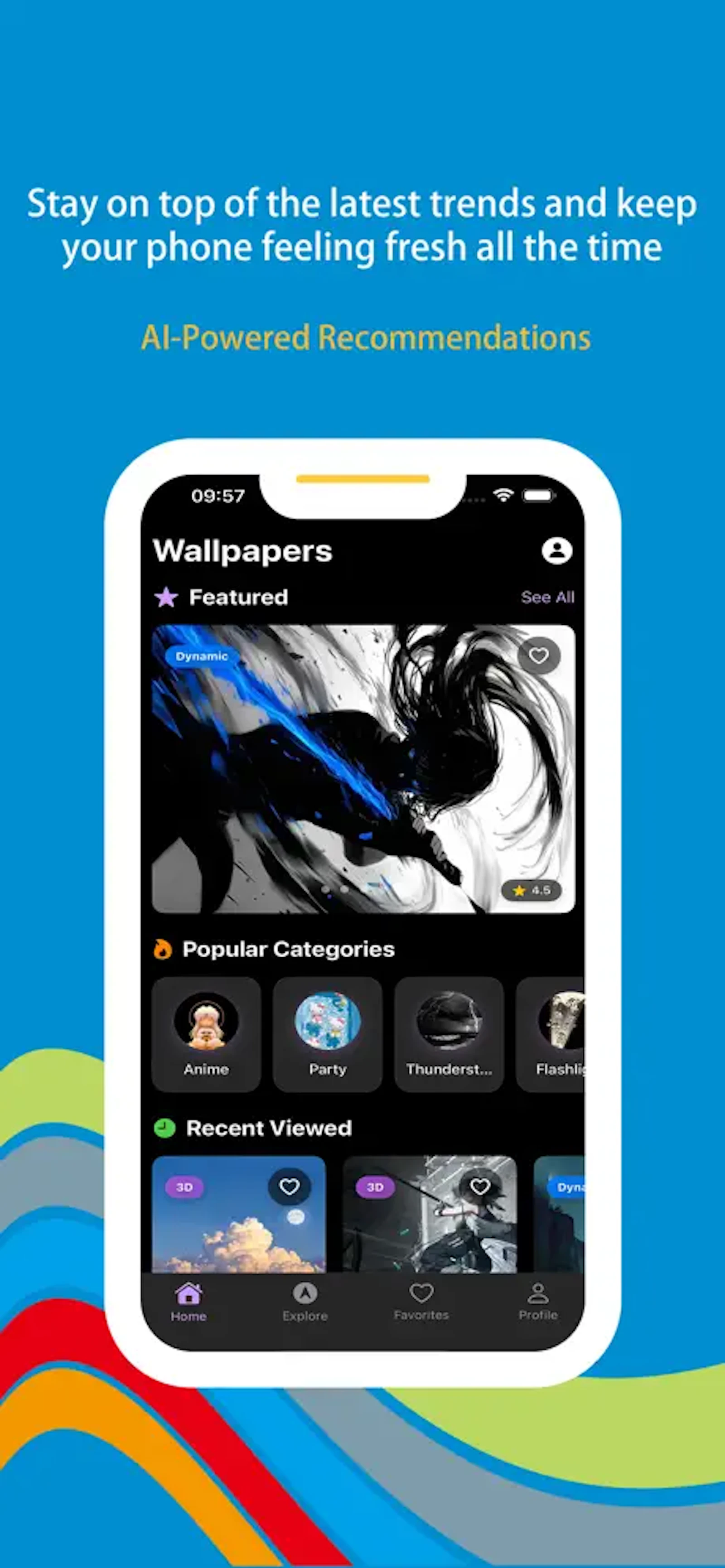 Wonder Wallpapers screenshot 1