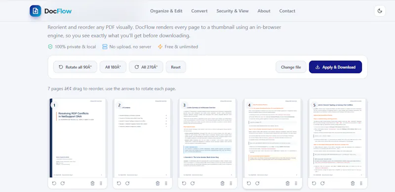 DocFlow screenshot 3