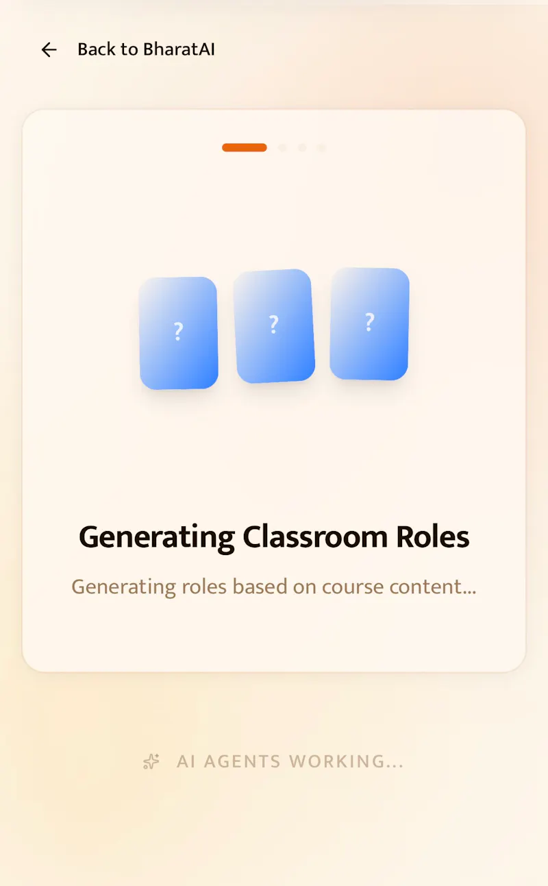 Bharat AI-Interactive classroom screenshot 1
