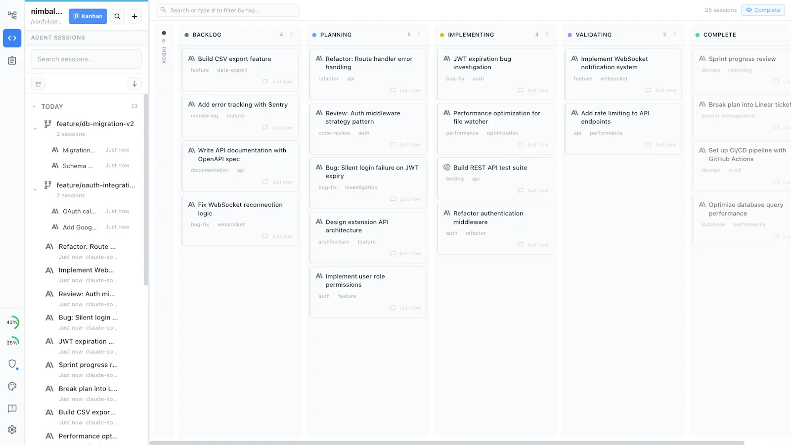 Nimbalyst screenshot 3