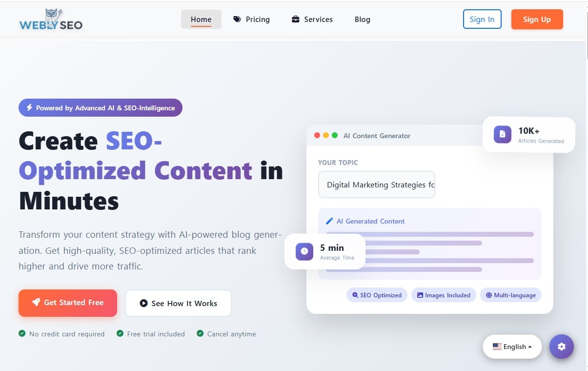 WeblySEO gallery image