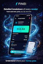 Finei – Receipt-Based Expense Tracker gallery image
